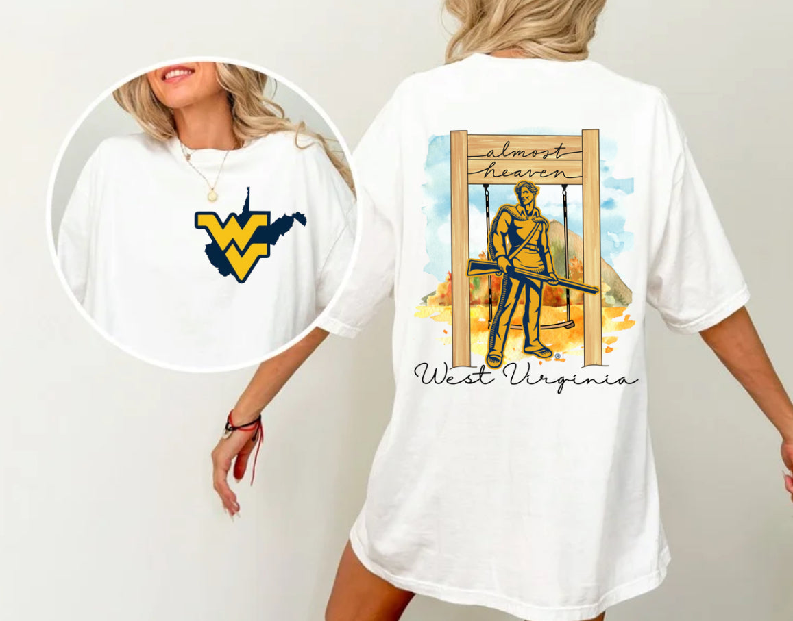 WVU Almost Heaven T-Shirt